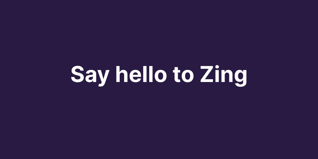 Introducing Zing - The open finance solution for Africa